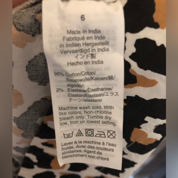 J.Crew animal print dress NWT - Picture 4 of 7